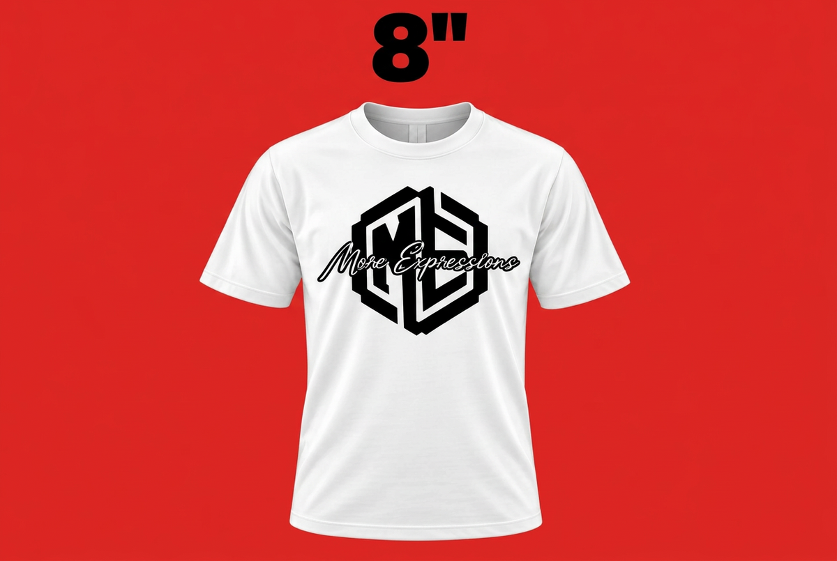 Youth Size Front Tshirt( 8")